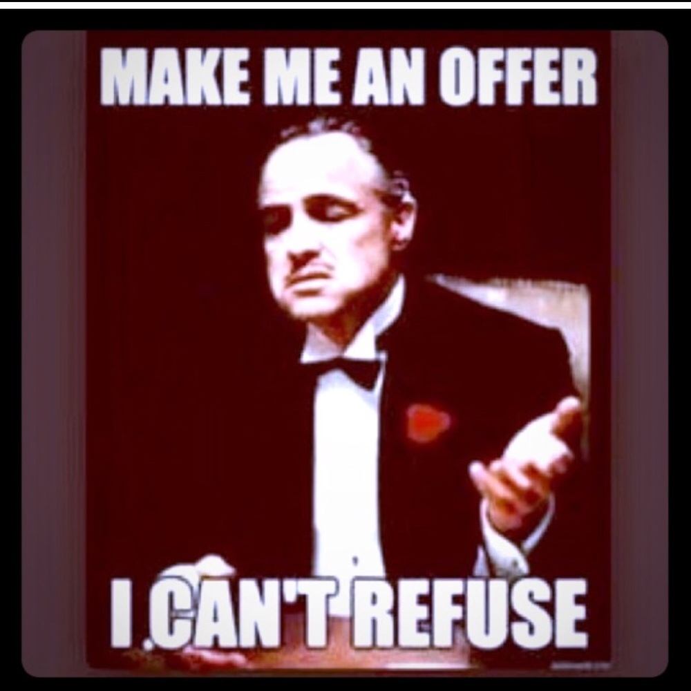 Make me an offer!